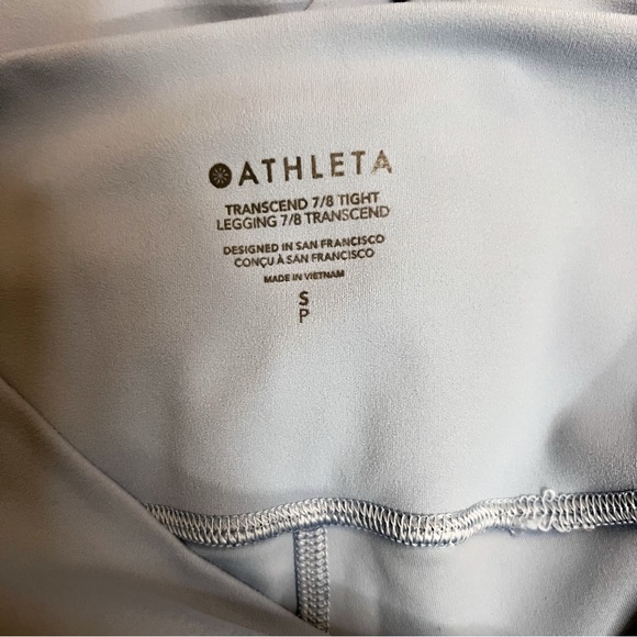 ATHLETA • Transcend 7/8 High-Rise Tight 25” • Heron Blue • S - Picture 10 of 10
